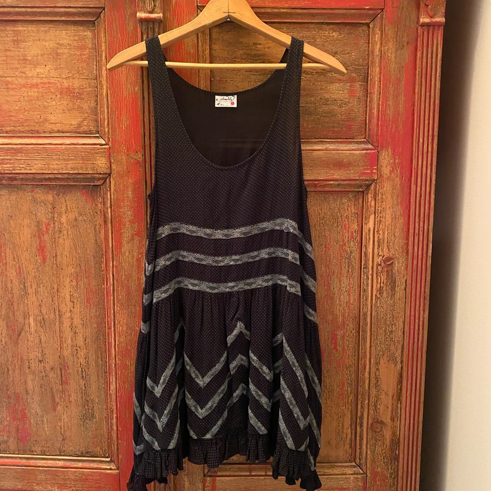 FreePeople Intimates Voile Trapeze Slip